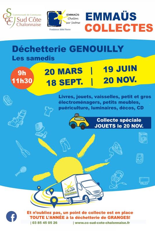 flyer emmaus collecte jouets